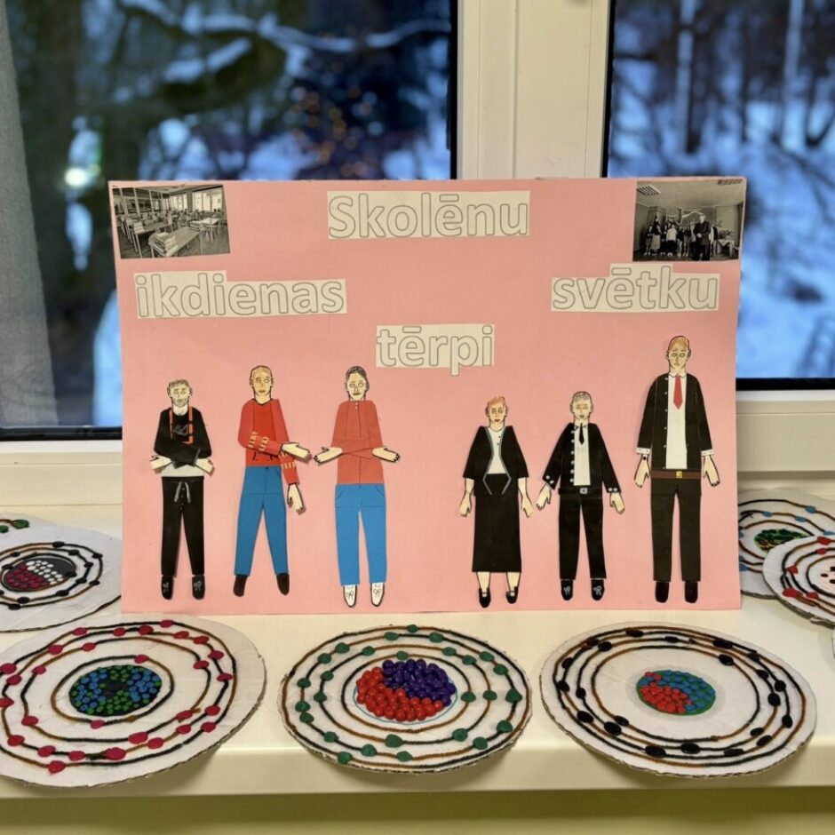 Skolēnu darbu izstāde