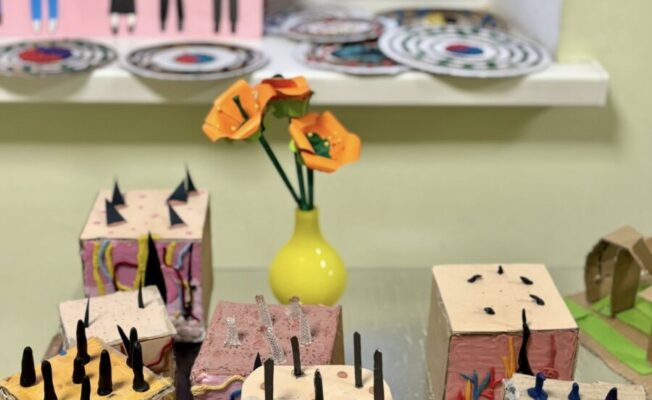 Skolēnu darbu izstāde